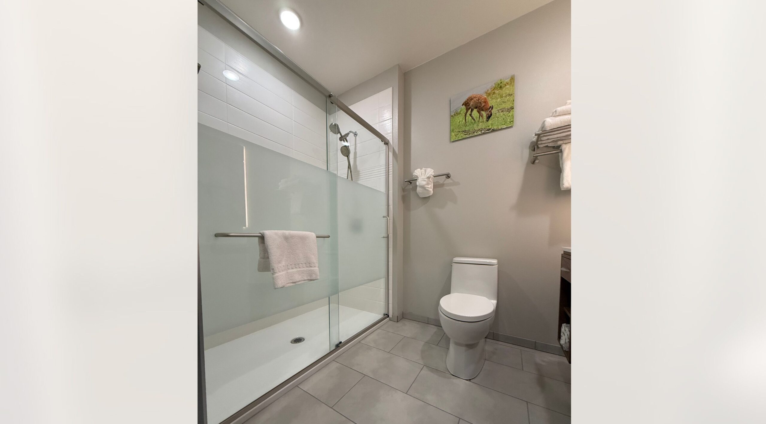 Harbor View Room Shower