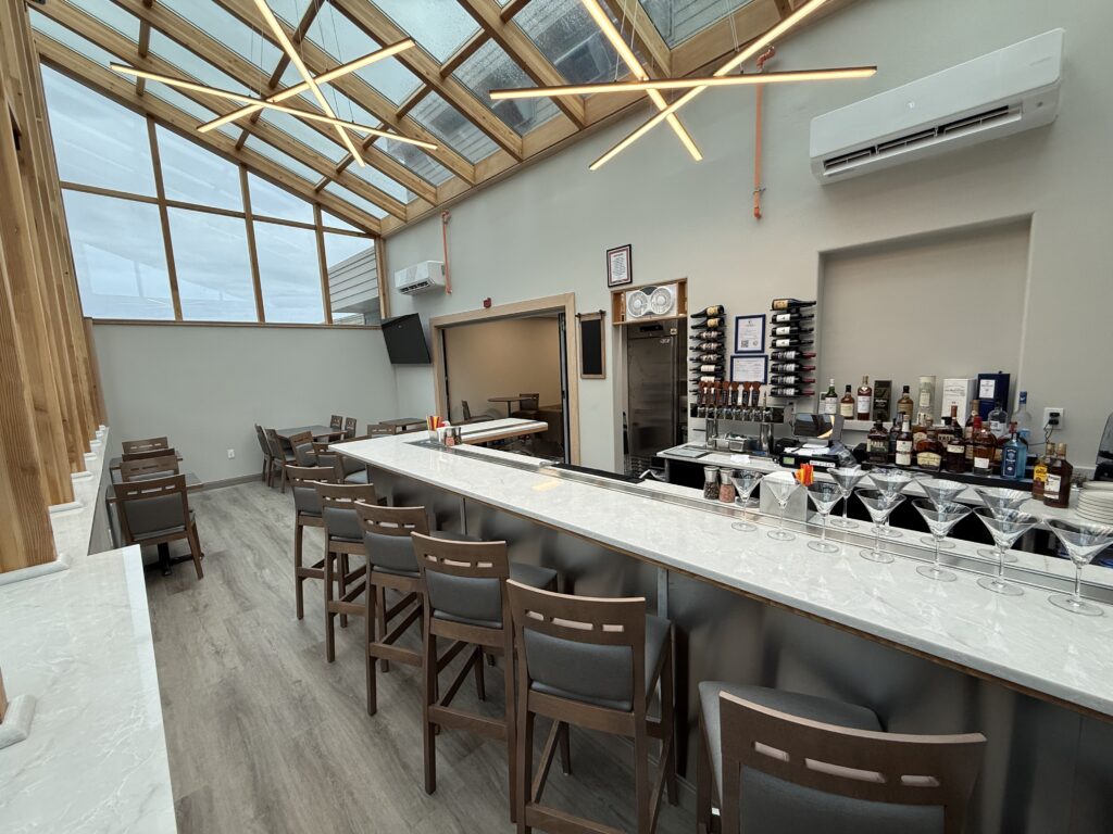 The Piper Lounge bar area